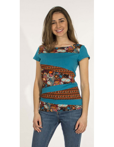Tshirt 97% Cotton 3 Elastane Sleeves Co