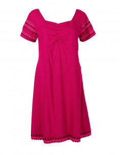 Rayon modal dress with embroideries 2